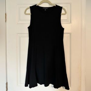 Banana Republic flowy black mini dress